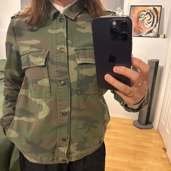 TNA Cotton Bomber Jacket Camo (s) - Picture 8 of 10